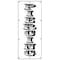 Signmission PIERCING VERTICAL BANNER SIGN body art tattoo parlor pierce jewelry B-96 Piercing Vertical - alternate 1